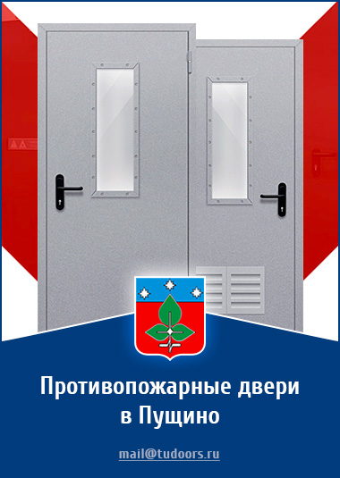 Купить противопожарные двери в Пущино от компании «ЗПД»