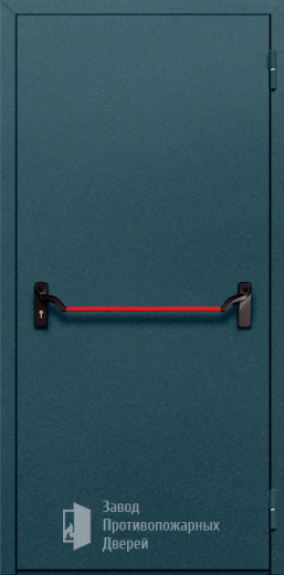 Фото двери «Однопольная глухая с антипаникой №47» в Пущино