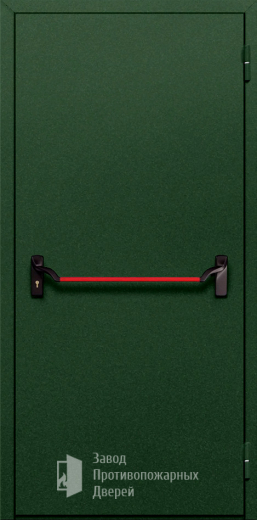 Фото двери «Однопольная глухая с антипаникой №49» в Пущино