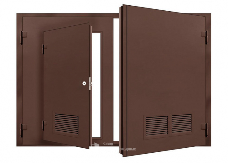 Фото «Ворота с калиткой и ветиляцией №4» в Пущино