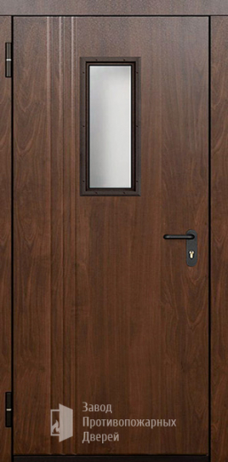 Фото двери «Однопольная МДФ со стеклом» в Пущино