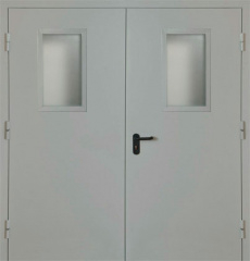 Фото двери «Двупольная со стеклом EI-30» в Пущино