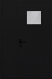 Фото двери «Полуторная со стеклом №84» в Пущино