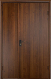 Фото двери «Полуторная МДФ глухая EI-30» в Пущино