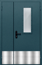 Фото двери «Полуторная с отбойником №34» в Пущино