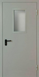 Фото двери «Однопольная со стеклопакетом EI-30» в Пущино