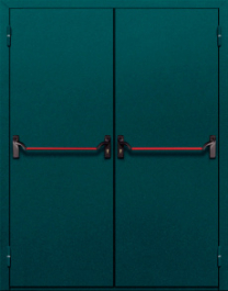 Фото двери «Двупольная глухая с антипаникой №16» в Пущино