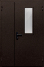 Фото двери «Полуторная со стеклом №210» в Пущино