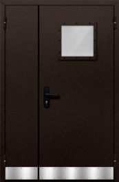 Фото двери «Полуторная с отбойником №42» в Пущино