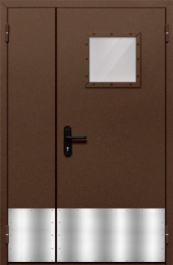 Фото двери «Полуторная с отбойником №35» в Пущино