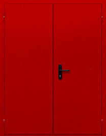 Фото двери «Двупольная глухая (красная)» в Пущино