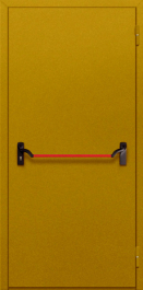 Фото двери «Однопольная глухая с антипаникой №45» в Пущино